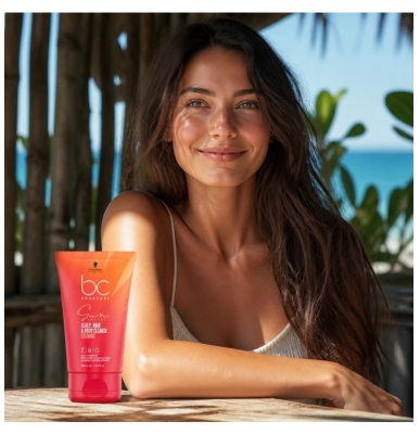 Schwarzkopf Bonacure Sun Protect hiusten, hiuspohjan ja vartalon pesugeeli 100 ml