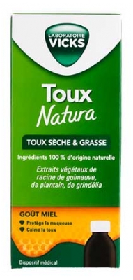 Vicks Toux Natura Tos Seca & Grasa 140 ml