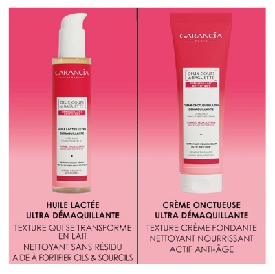 Garancia En Deux Coups de Baguette Huile Lactée Ultra Démaquillante 150 ml