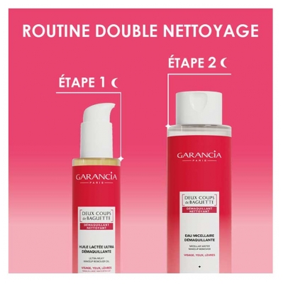Garancia En Deux Coups de Baguette Eau Micellaire Démaquillante 400 ml