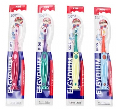 Elgydium Kids Brosse à Dents Souple 2/6 Ans
