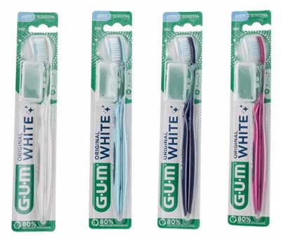GUM Original White Escova de Dentes Macia 561