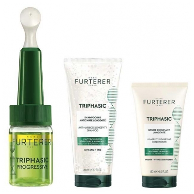 René Furterer Triphasic Pflegeroutine bei Progressivem Haarausfall