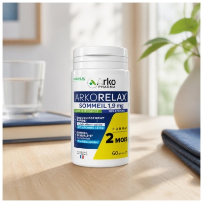 Arkopharma Arkorelax Sommeil 1,9 mg Mélatonine 60 Kapselia