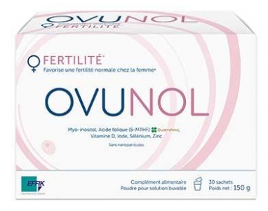 Effik Fertilité Ovunol 30 Sachets (à consommer de préférence avant le 30/11/2026)