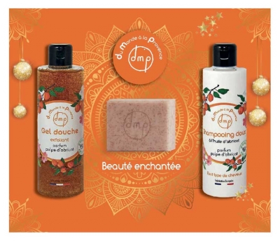 Du Monde à la Provence Coffret Beauté Enchantée Abricot