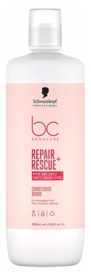 Schwarzkopf Professional Bonacure Après-Shampoing pour Cheveux Abîmés Repair Rescue + 1000 ml