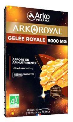 Arkopharma Arko Royal Gelée Royale 5000 mg Bio 10 Ampullen