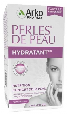Arkopharma Perles de Peau Hydratant 180 Capsules