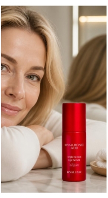 Arganicare Hyaluxir Trīskāršās iedarbības serums acu kontūrai 30 ml
