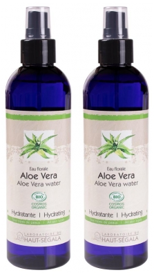 Laboratoire du Haut-Ségala Agua Floral Aloe Vera Bio Lote de 2 x 250 ml