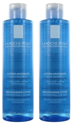 La Roche-Posay Lotion Apaisante Physiologique Lot de 2 x 200 ml