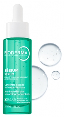 Bioderma Sébium Serum Lihottava Anti-Epäpuhtauksia Seerumi 30 ml