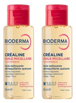 Bioderma Créaline Aceite Micelar Lote de 2 x 50 ml