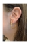 Pharma Bijoux Hypoallergenic Gold-Plated Creole Spiral Earrings 40 mm