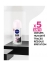 Nivea Black & White Invisible Déodorant Anti-Transpirant 72H Roll-On 50 ml