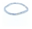 Natura Square Bracciale in Calcedonio blu Sfaccettato