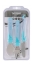 Twistshake Couverts d'Apprentissage en Acier Inoxydable 12 Mois et + - Couleur : Bleu pastel