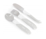 Twistshake Stainless Steel Learning Cutlery 12 Months and Up - Colour: White