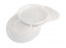 Twistshake Mini Plateau Click Mat + Assiette & Couvercle 6 Mois et + - Couleur : Blanc