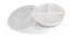 Twistshake Compartmented Plate and Lid 6 Months and Up - Colour: White