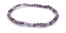 Natura Square Faceted Amethyst Bracelet