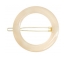 Bachca Barrette Ronde Ivoire