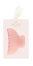 Bachca Pince Croco Opaline Rose Dragée Petit Modèle