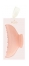 Bachca Pince Croco Opaline Rose Dragée Grand Modèle