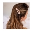 Bachca Barrettes Rose Dragée x2