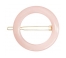 Bachca Barrette Ronde Rose Dragée