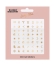 Le Mini Macaron Stickers Ongles Signes du Zodiac