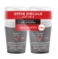 Vichy Homme Déodorant Anti-Transpirant 72H Contrôle Extrême Roll-On Lot de 2 x 50 ml