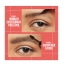 Maybelline New York Build-A-Brow 2en1 Feutre à Sourcils Gel Fixateur 10 ml - Teinte : 260 Deep Brown
