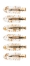 Brushworks Pleatless Sequin Bars 6 Bars