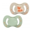 Luc et Léa Nature 2 Anatomical Soothers Extra-Thin Nipple Shields 18+ Months
