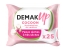 Demak'Up Cocoon Peaux Sèches à Très Sèches 25 Lingettes Démaquillantes