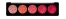 Profusion Cosmetics Palette Yeux Glitter Ruby Gems 5 Teintes
