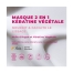 Energie Fruit 2en1 Masque Démêlant Kératine Végétale à l'Huile de Monoï, Rose et Argan 300 ml