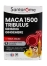Santarome Maca 1500 Tribulus Ginseng Gingembre 20 Ampoules