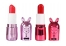 Inuwet Duo Deluxe Métal Baume à Lèvres Parfumés Stars Sorbet Framboise & Pomme d'Amour 2 x 3,5 g