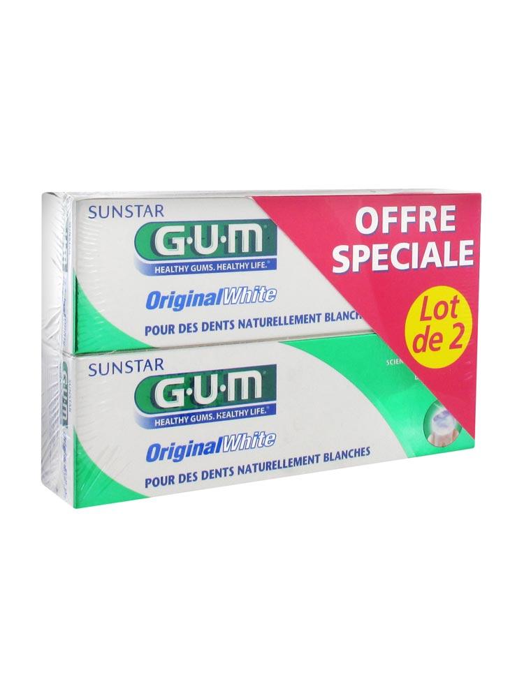 Gum Original White Toothpaste 2 x 75ml Buy at Low Price Here