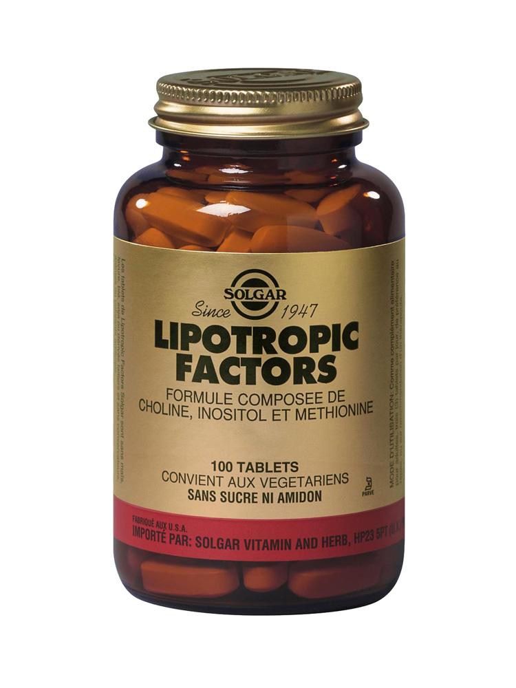 Solgar Lipotropic Factors 100 Tablets | Buy at Low Price Here