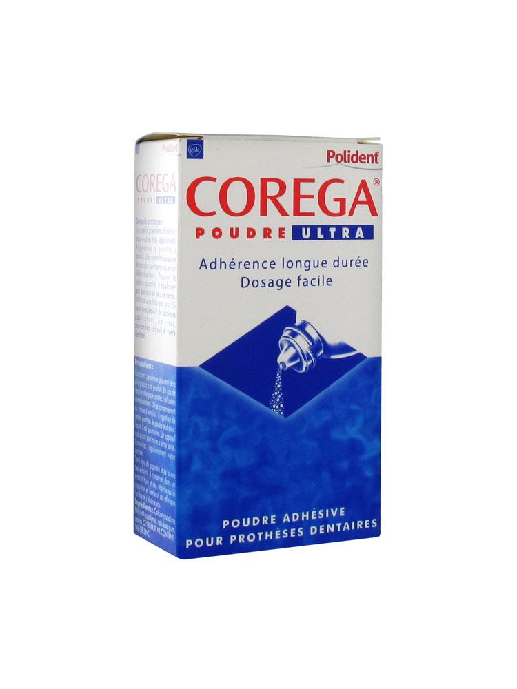 Polident Corega Poudre Ultra Adhesive Powder for Denture 40g