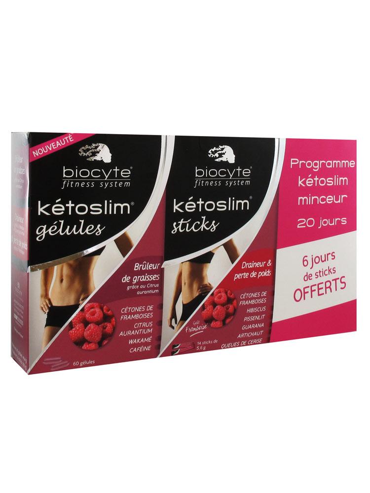 Biocyte Kétoslim 60 Gélules + 14 Sticks - Acheter à prix Biocyte Kétoslim 60 Gélules + 14 Sticks - Acheter à prix