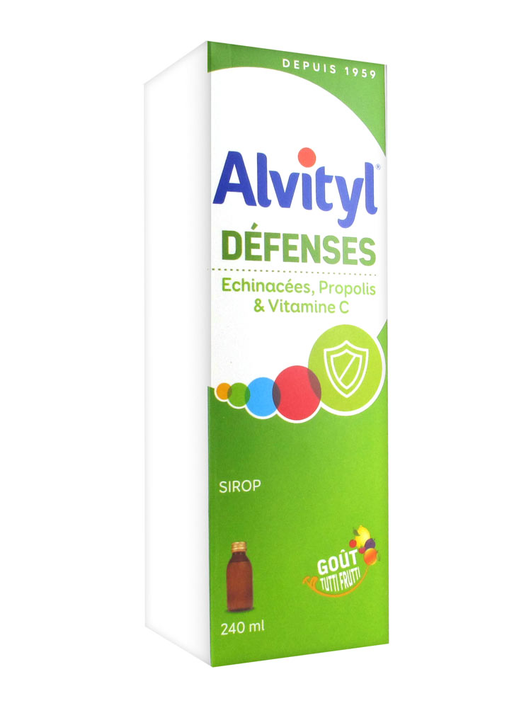 Alvityl Défenses Sirop 240 Ml Achat à Prix Bas Ici