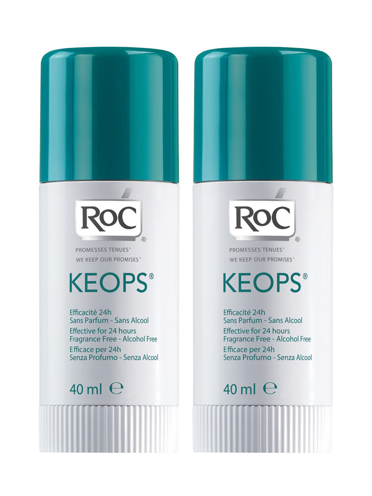 RoC Keops Stick Deodorant 2 x 40ml