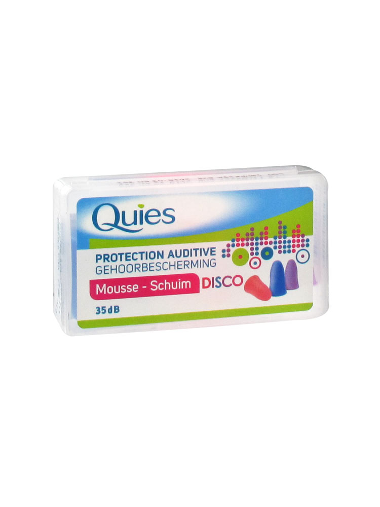 Quies Rubber Foam Ear Plugs 3 Pairs