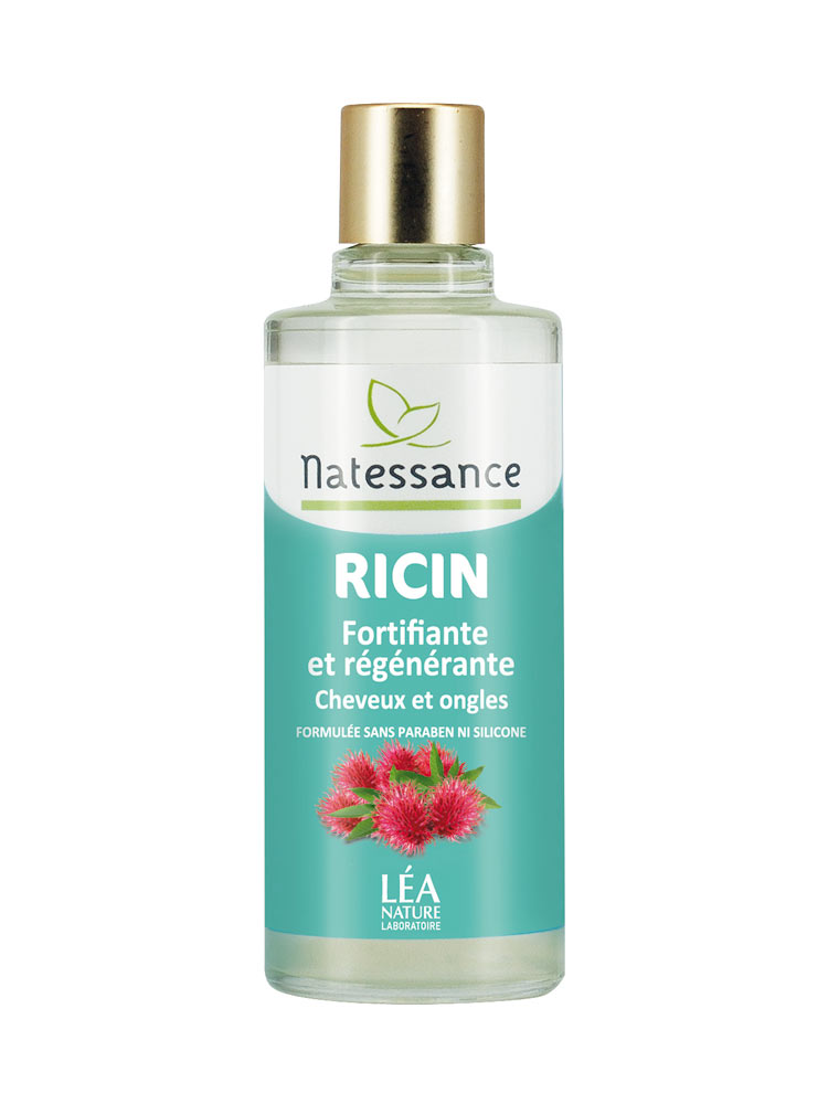 Natessance Huile De Ricin Fortifiante Et Régénérante 100 Ml