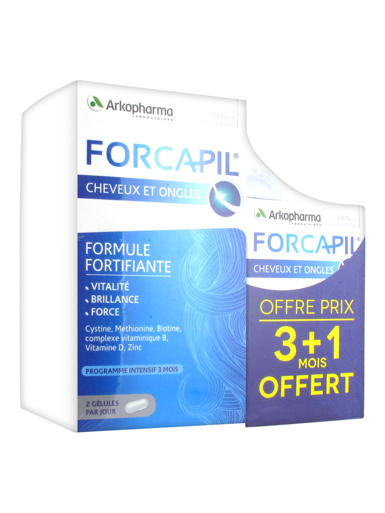 Arkopharma Forcapil Cheveux et Ongles 240 Gélules